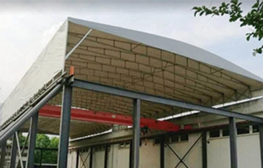 Operasional pabrik logistik tertunda karena angin dan hujan? Tenda Listrik Luar Ruangan Tangshan Pengcheng yang Dapat Ditarik memecahkan masalah tempat berlindung semua skenario melalui pengujian dunia nyata. Operasional pabrik logistik tertunda karena angin dan hujan? Tenda Listrik Luar Ruangan Tangshan Pengcheng yang Dapat Ditarik memecahkan masalah tempat berlindung semua skenario melalui pengujian dunia nyata.